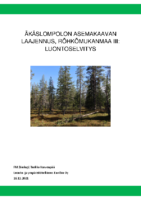 Selostus_Liite_4_Röhkömukanmaa III_luontoselvitys